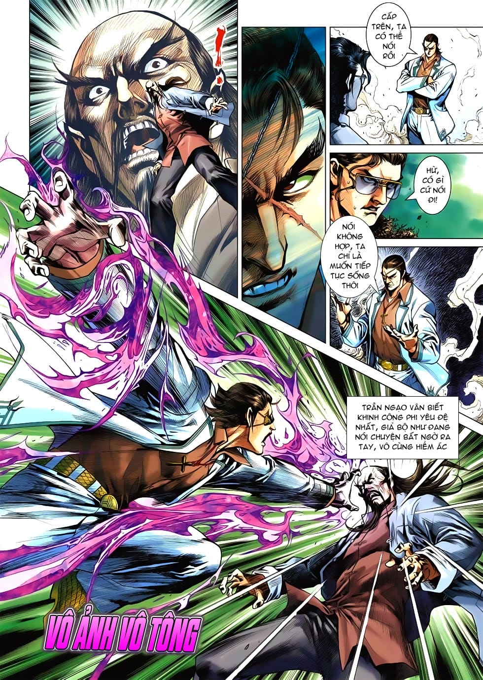 Truyện Tranh Tân Tác Long Hổ Môn trang 4