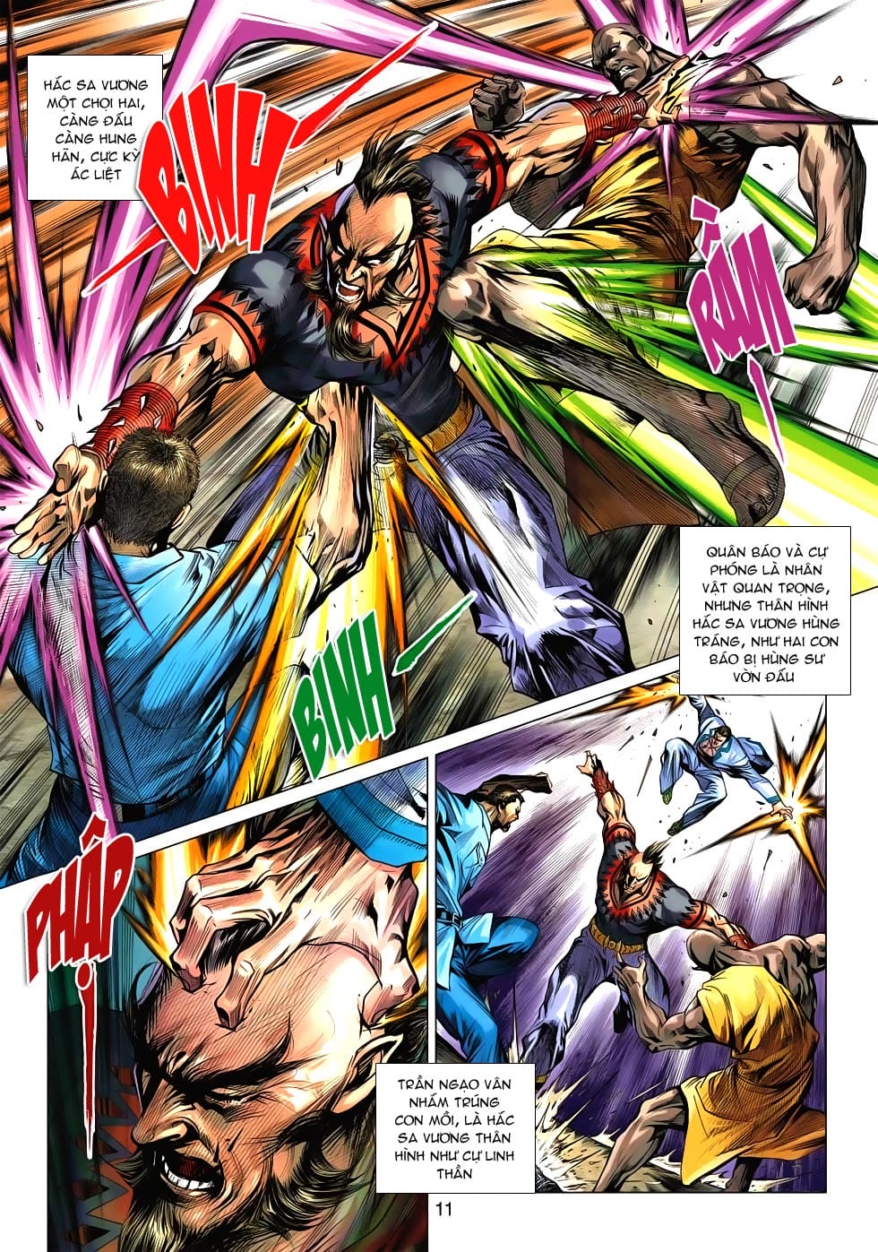 Truyện Tranh Tân Tác Long Hổ Môn trang 4