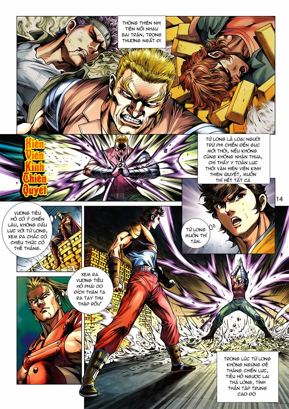 Truyện Tranh Tân Tác Long Hổ Môn trang 4