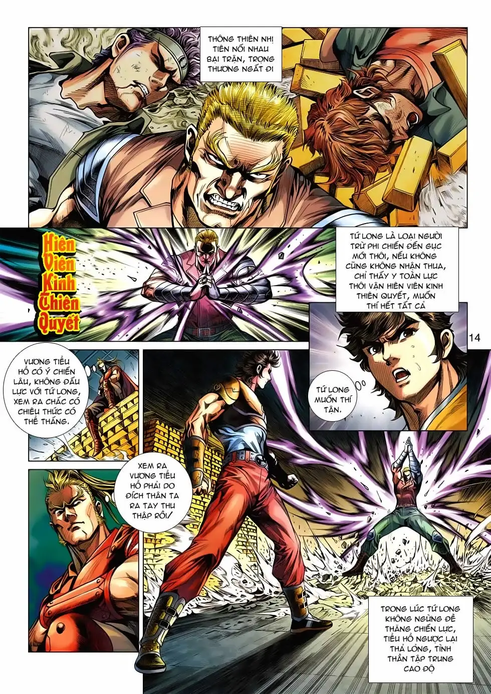 Truyện Tranh Tân Tác Long Hổ Môn trang 4