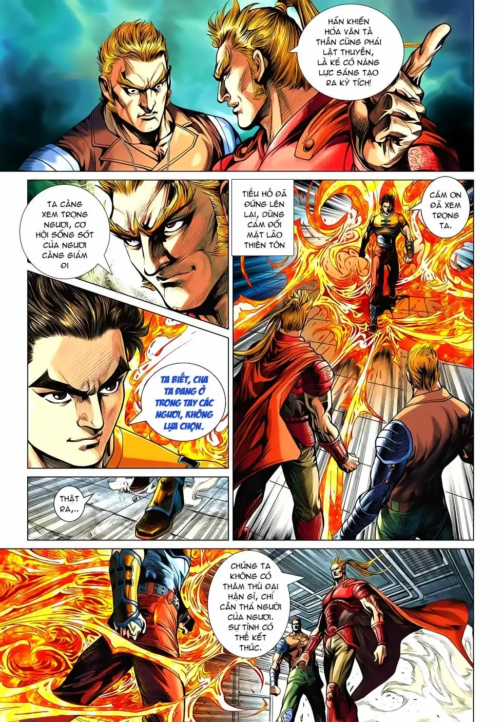 Truyện Tranh Tân Tác Long Hổ Môn trang 4