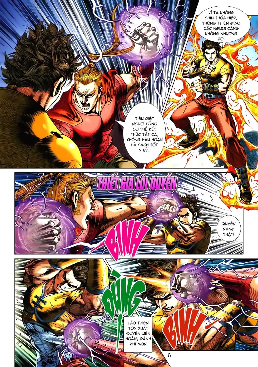 Truyện Tranh Tân Tác Long Hổ Môn trang 4