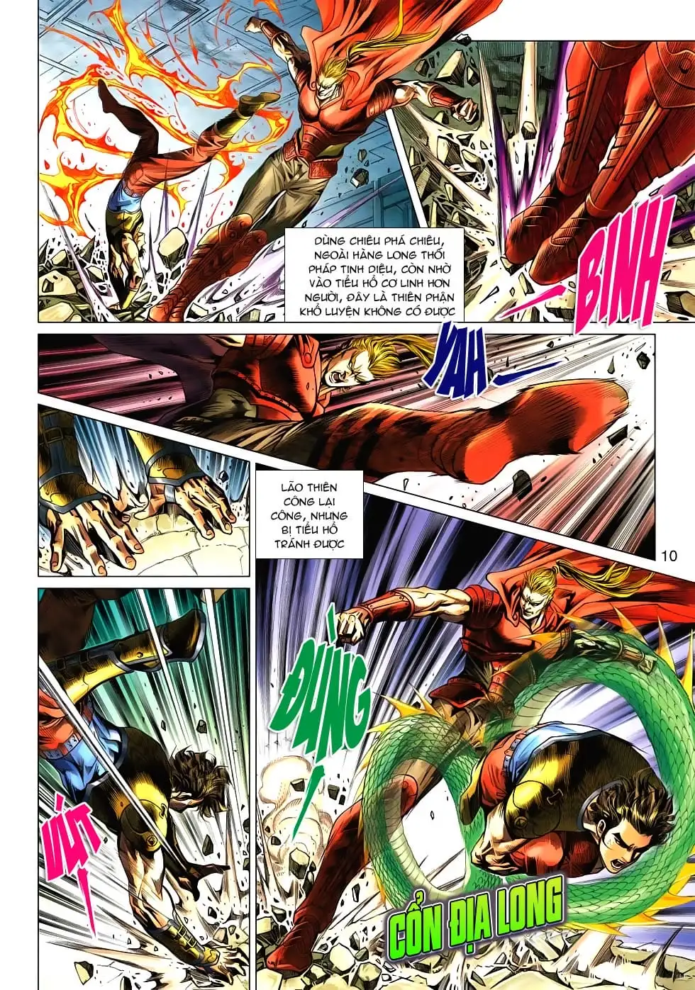 Truyện Tranh Tân Tác Long Hổ Môn trang 4