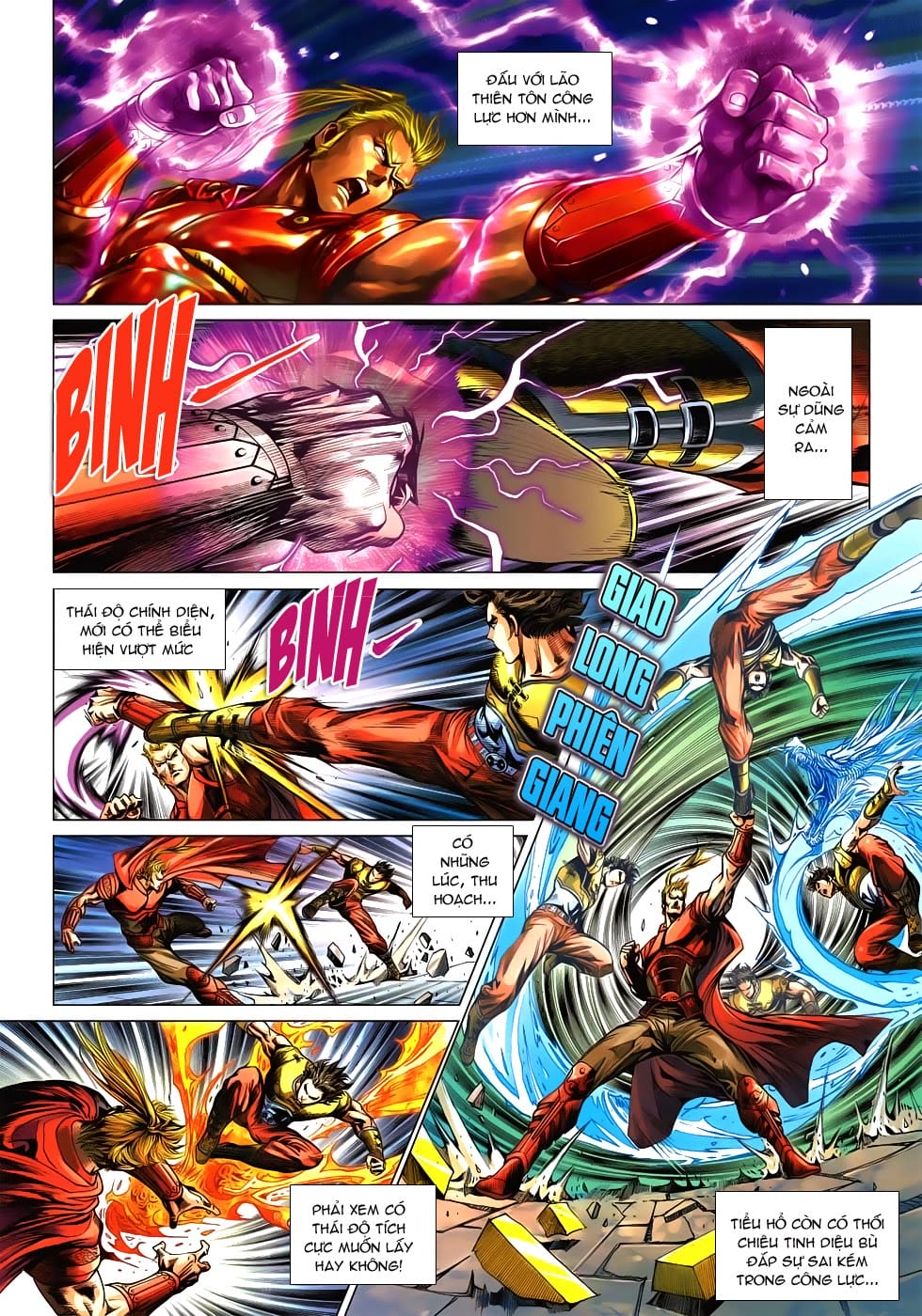 Truyện Tranh Tân Tác Long Hổ Môn trang 4
