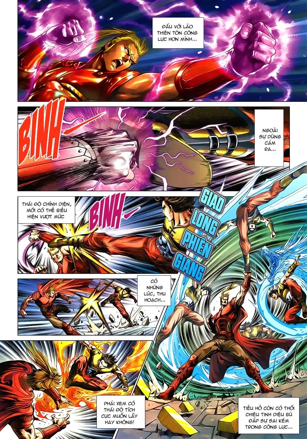 Truyện Tranh Tân Tác Long Hổ Môn trang 4