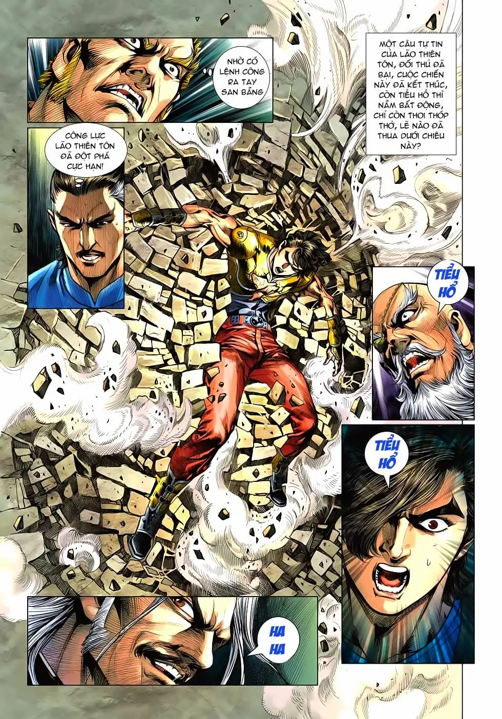 Truyện Tranh Tân Tác Long Hổ Môn trang 4