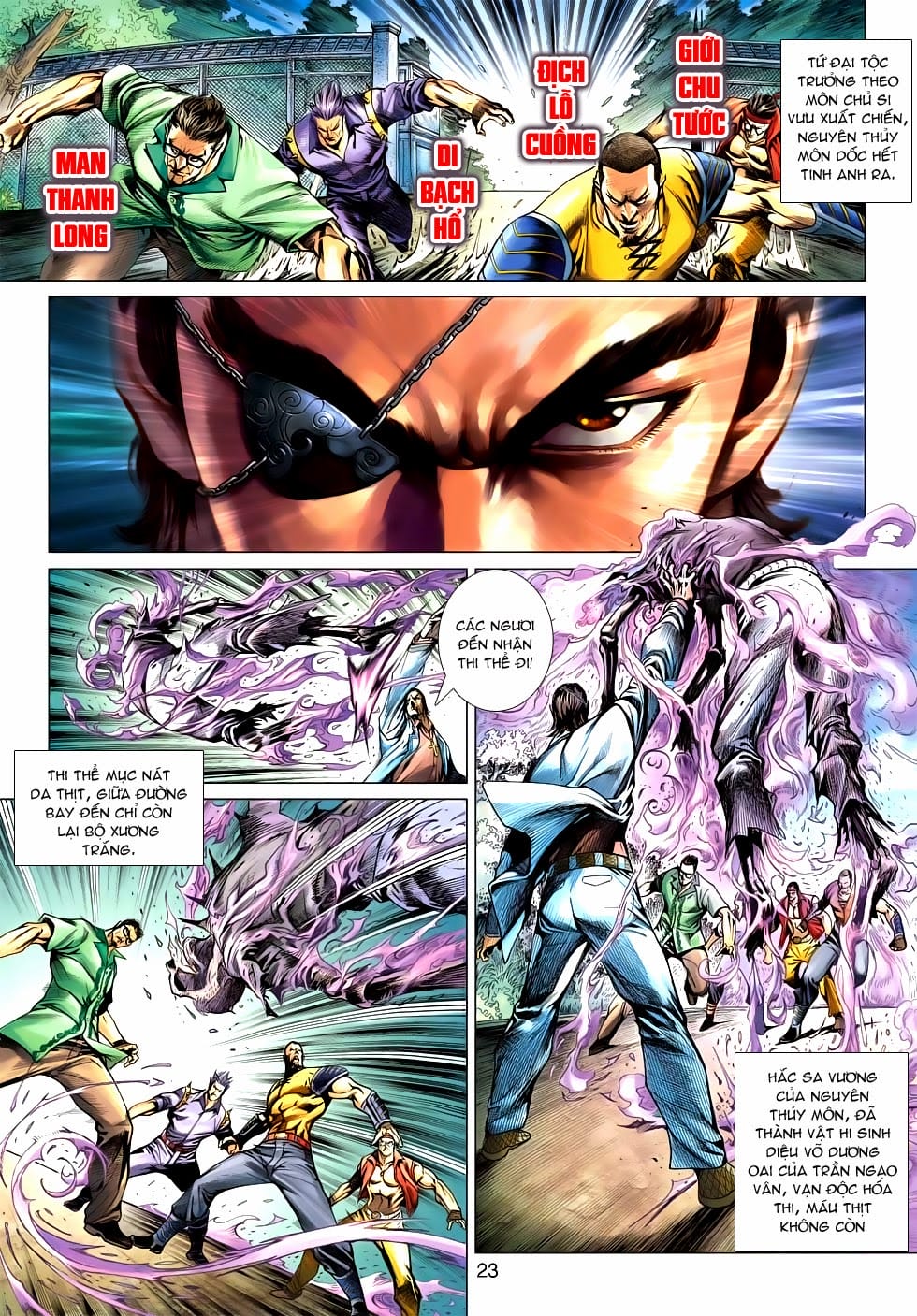 Truyện Tranh Tân Tác Long Hổ Môn trang 4