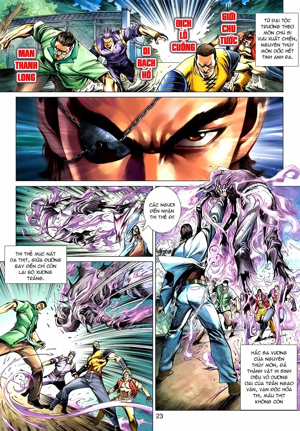 Truyện Tranh Tân Tác Long Hổ Môn trang 4