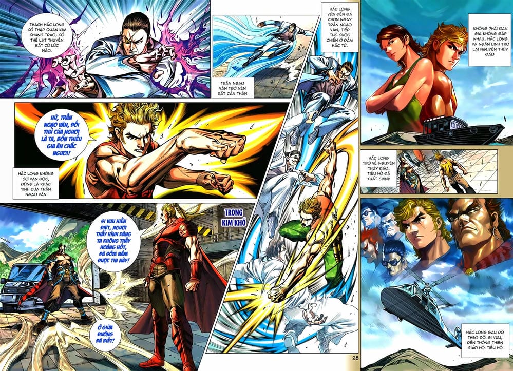 Truyện Tranh Tân Tác Long Hổ Môn trang 4
