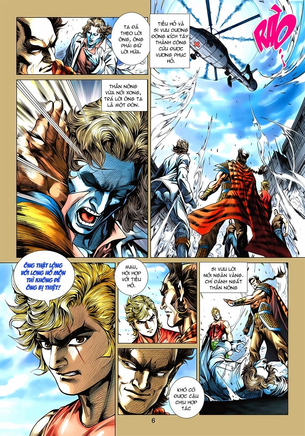 Truyện Tranh Tân Tác Long Hổ Môn trang 4