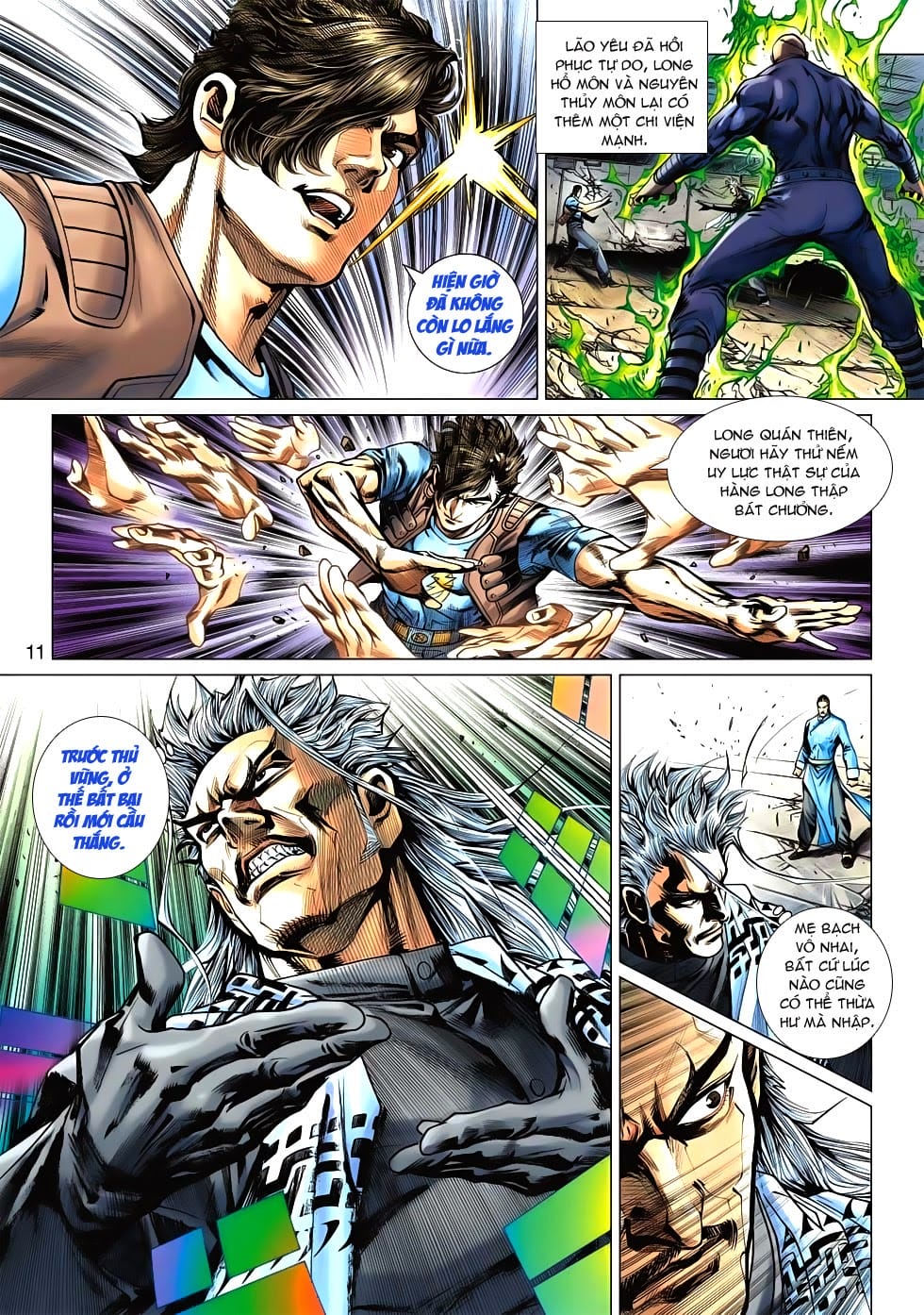 Truyện Tranh Tân Tác Long Hổ Môn trang 4