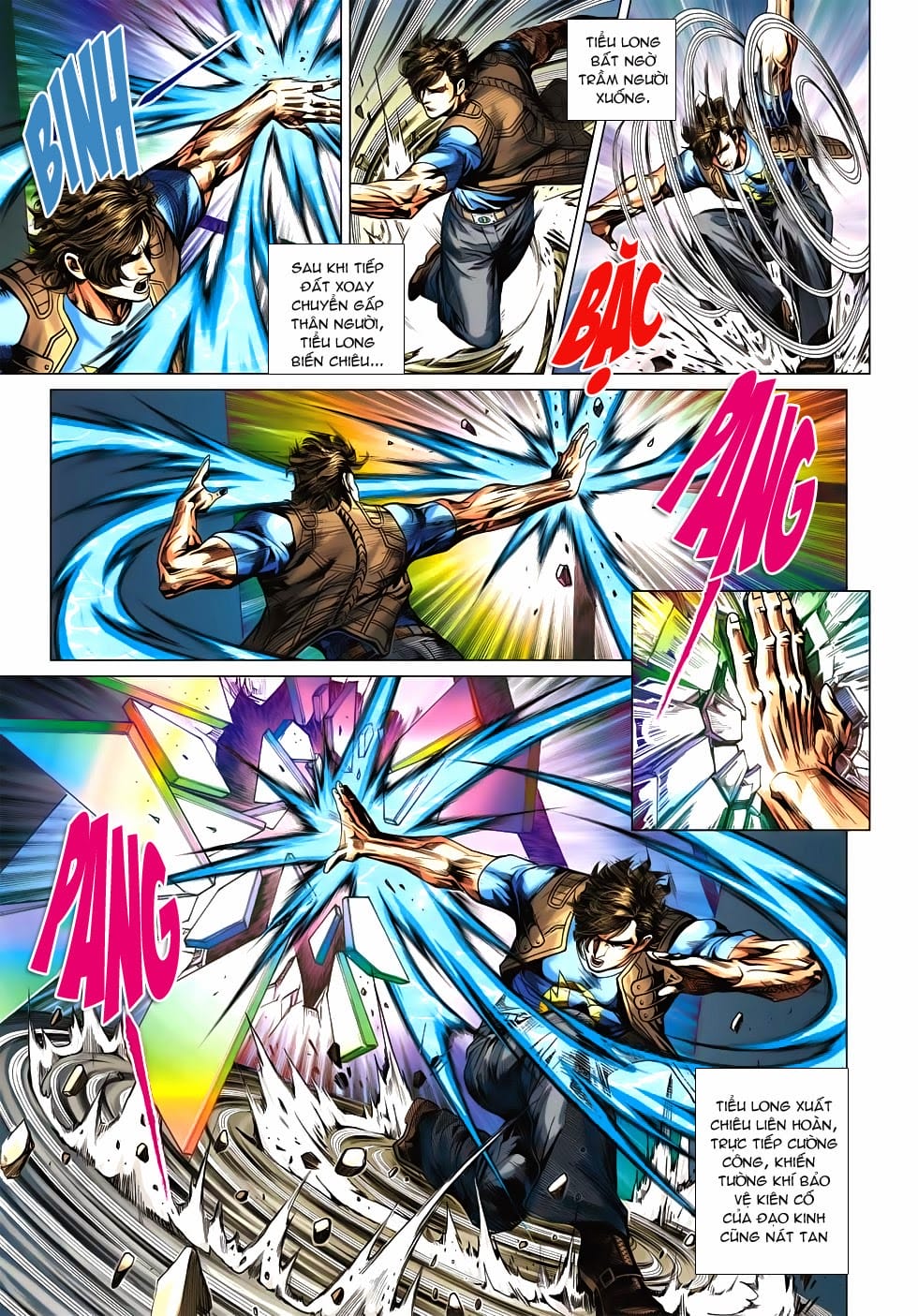 Truyện Tranh Tân Tác Long Hổ Môn trang 4
