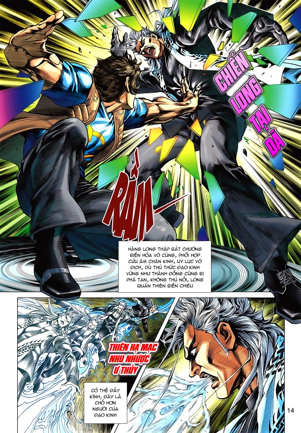 Truyện Tranh Tân Tác Long Hổ Môn trang 4