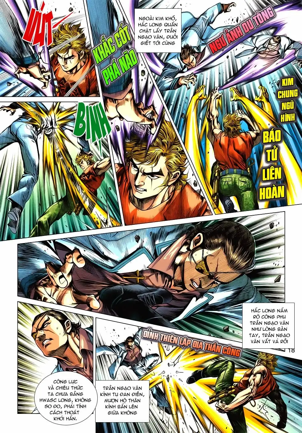 Truyện Tranh Tân Tác Long Hổ Môn trang 4