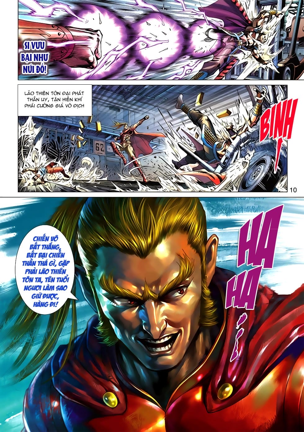 Truyện Tranh Tân Tác Long Hổ Môn trang 4