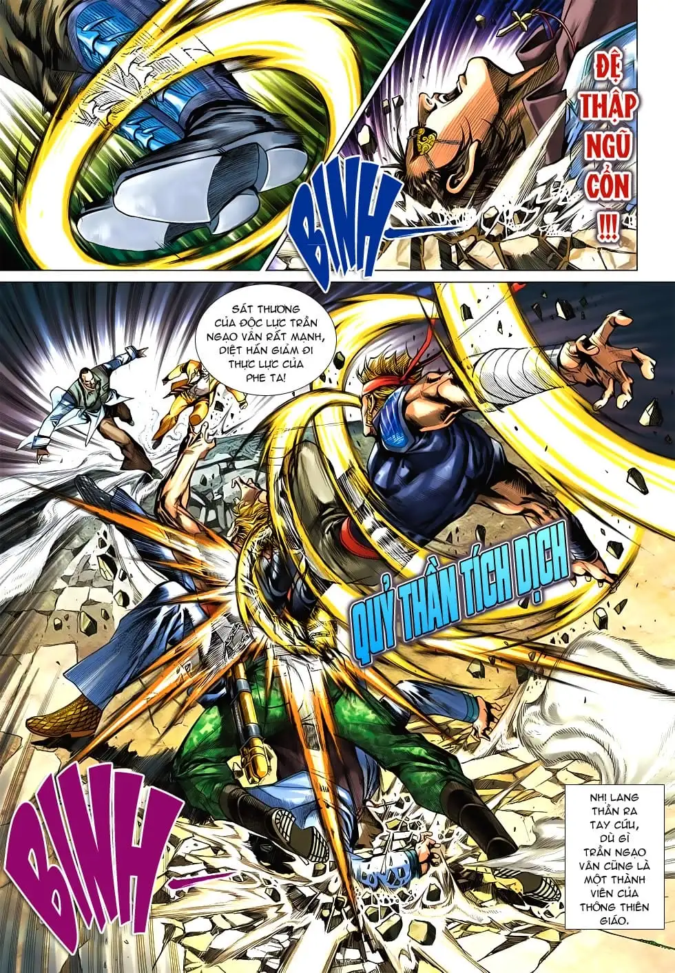 Truyện Tranh Tân Tác Long Hổ Môn trang 4