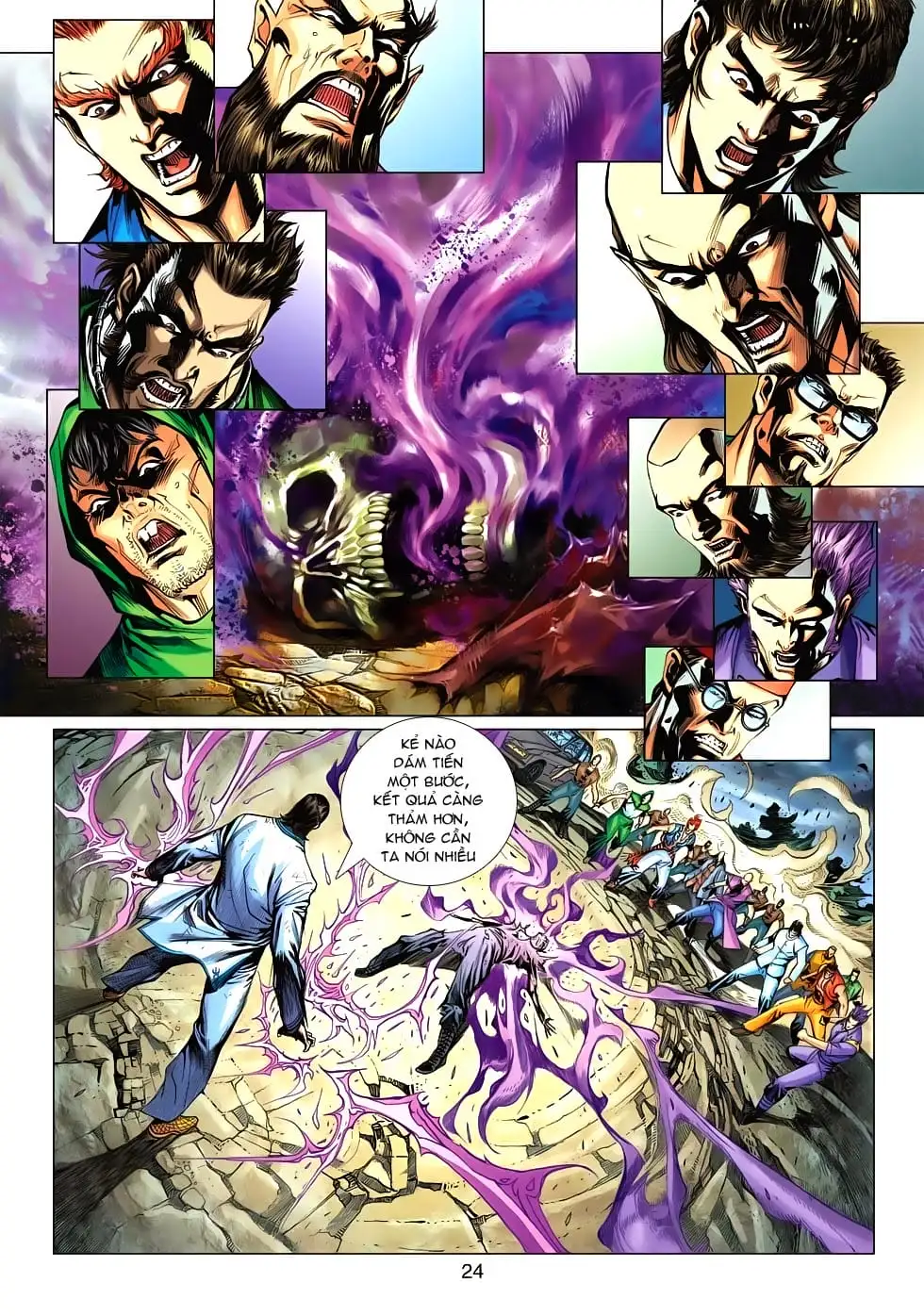 Truyện Tranh Tân Tác Long Hổ Môn trang 4