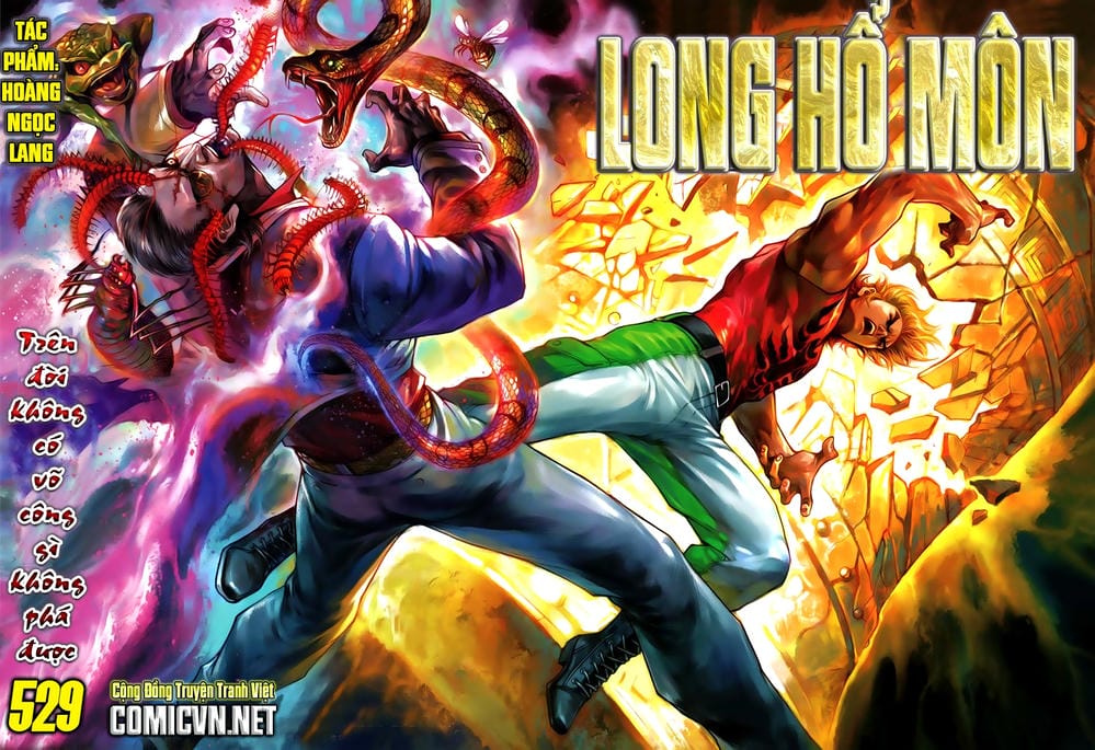Truyện Tranh Tân Tác Long Hổ Môn trang 4