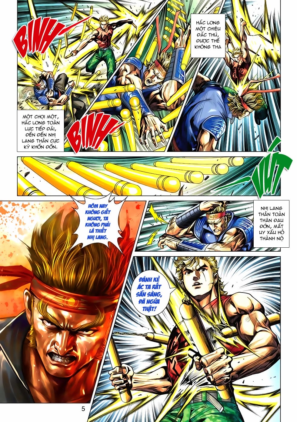 Truyện Tranh Tân Tác Long Hổ Môn trang 4