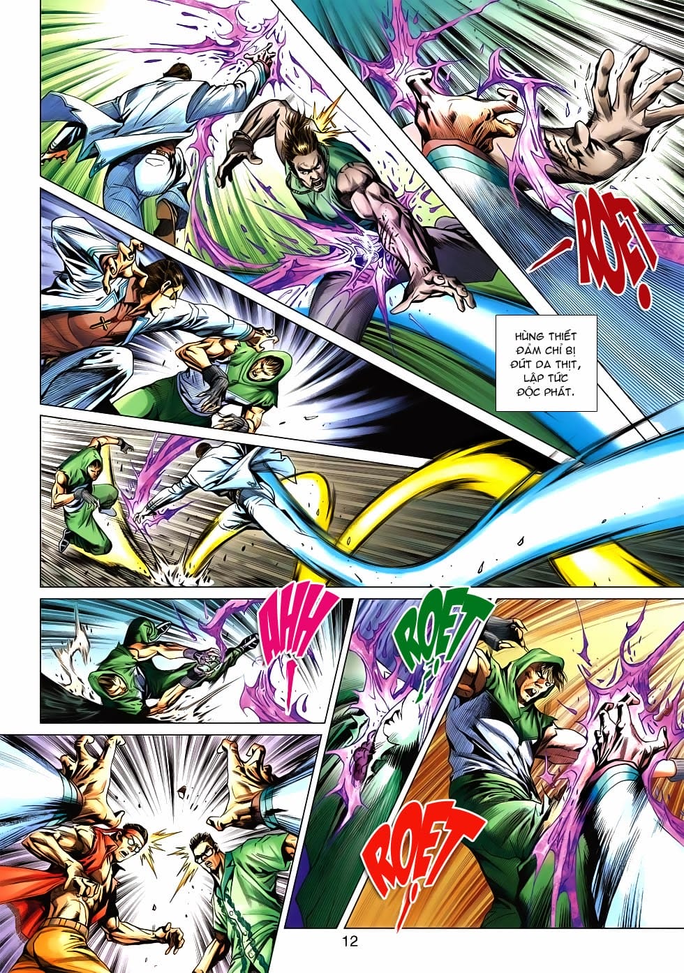 Truyện Tranh Tân Tác Long Hổ Môn trang 4