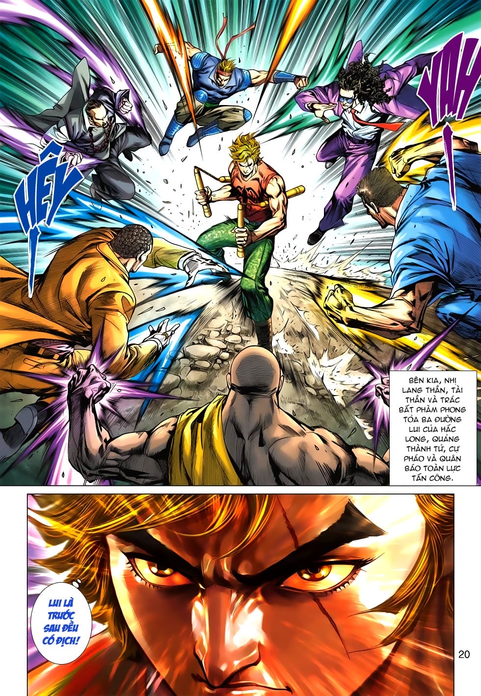 Truyện Tranh Tân Tác Long Hổ Môn trang 4