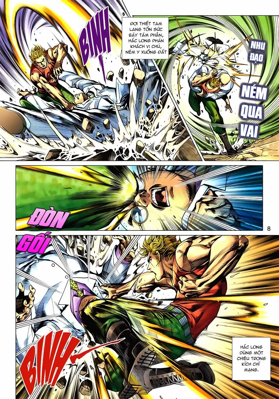 Truyện Tranh Tân Tác Long Hổ Môn trang 4