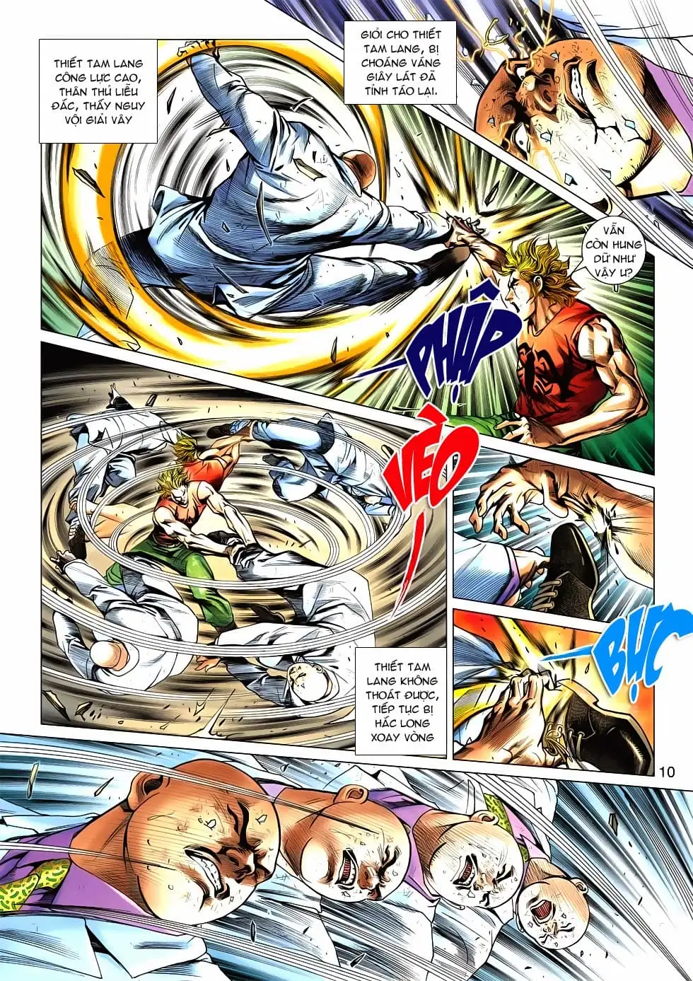 Truyện Tranh Tân Tác Long Hổ Môn trang 4