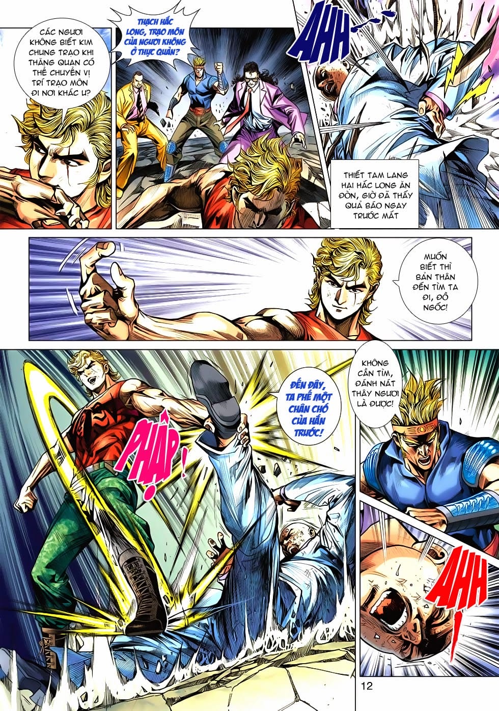 Truyện Tranh Tân Tác Long Hổ Môn trang 4
