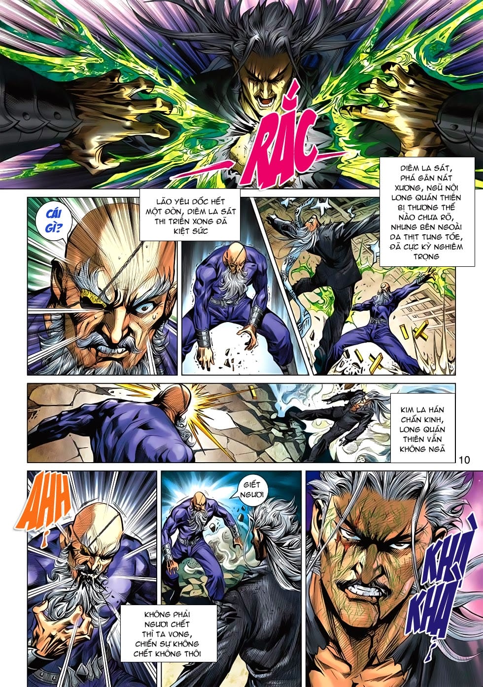 Truyện Tranh Tân Tác Long Hổ Môn trang 4