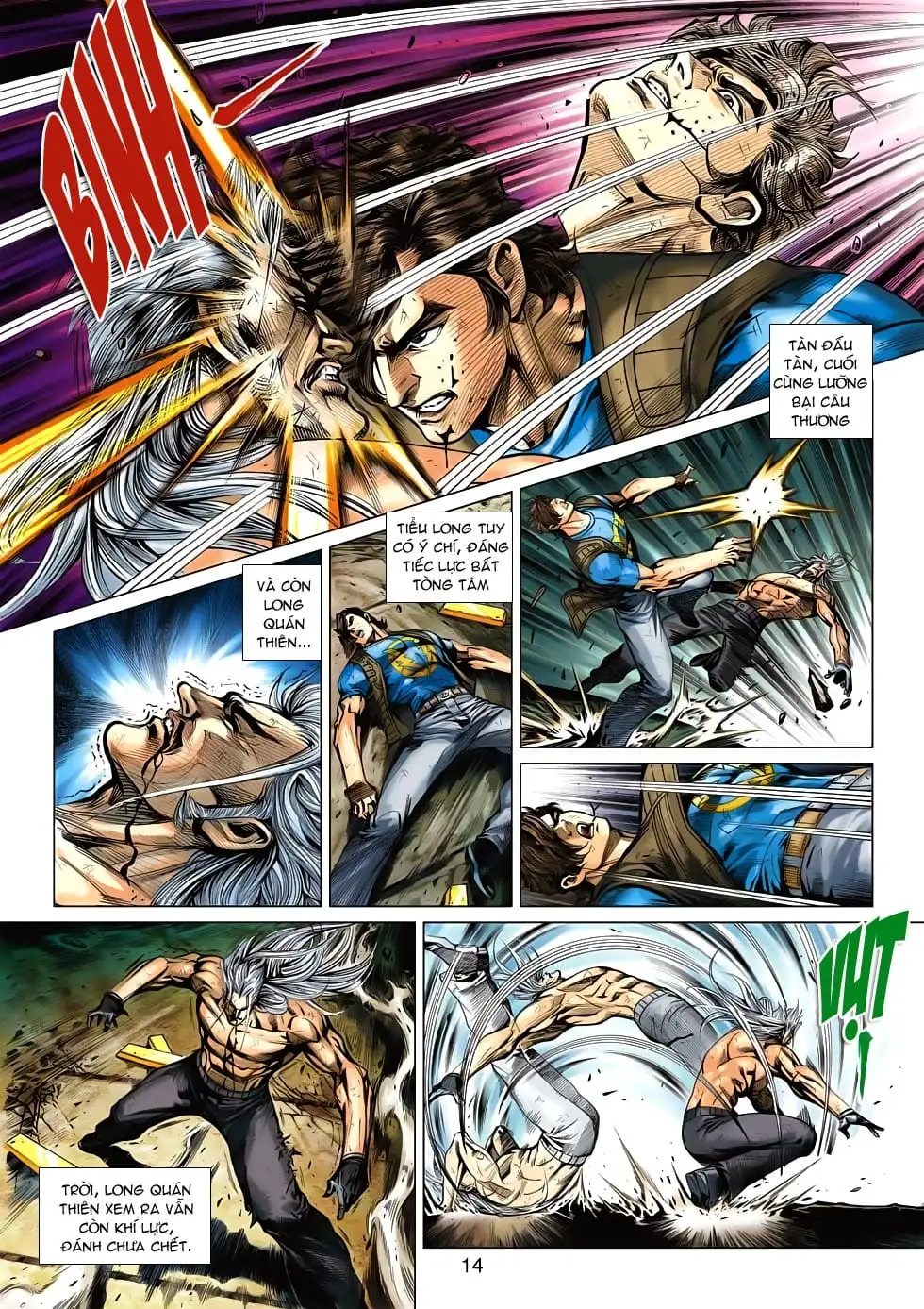 Truyện Tranh Tân Tác Long Hổ Môn trang 4