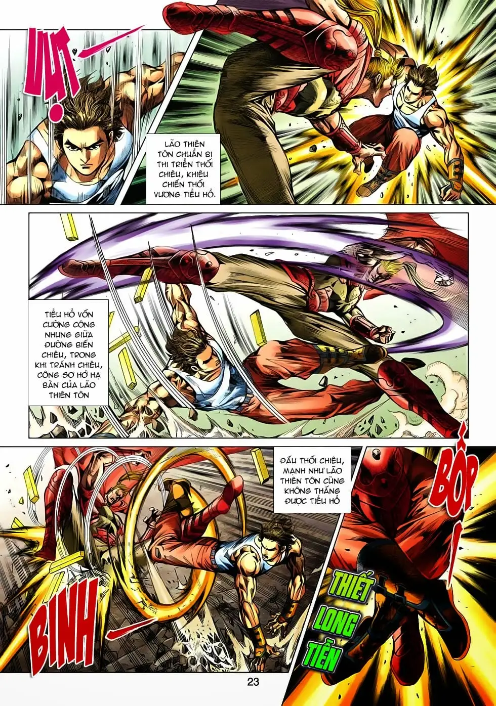 Truyện Tranh Tân Tác Long Hổ Môn trang 4