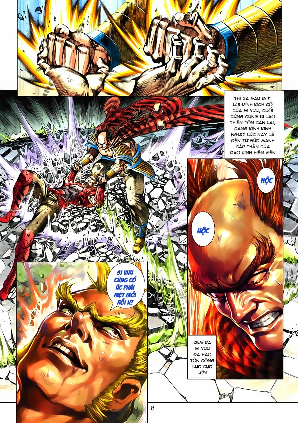 Truyện Tranh Tân Tác Long Hổ Môn trang 4