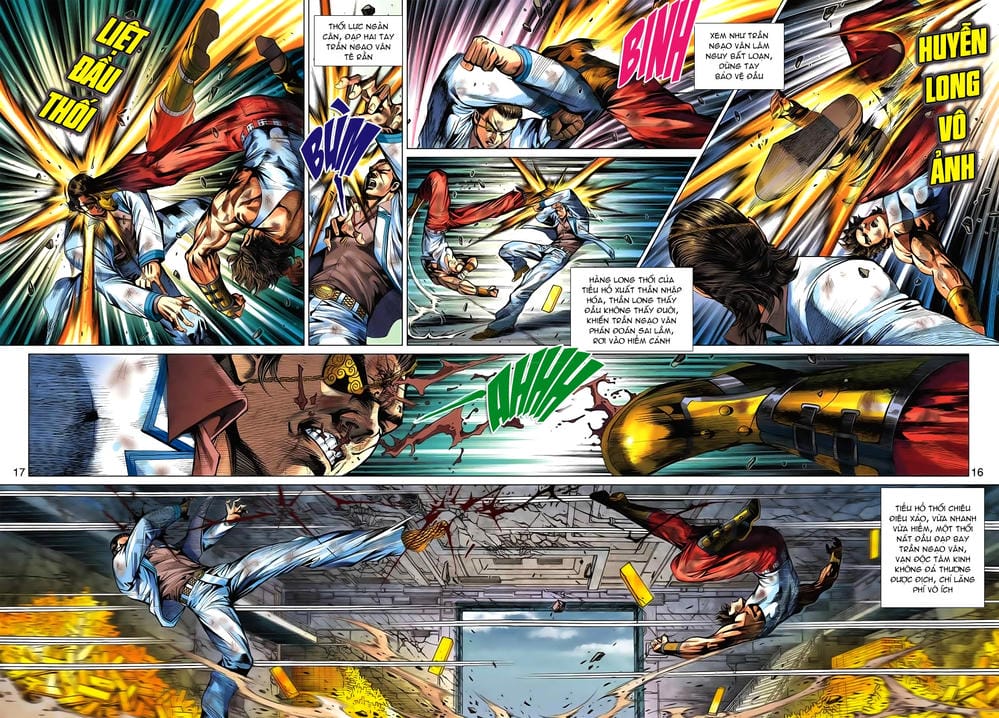Truyện Tranh Tân Tác Long Hổ Môn trang 4