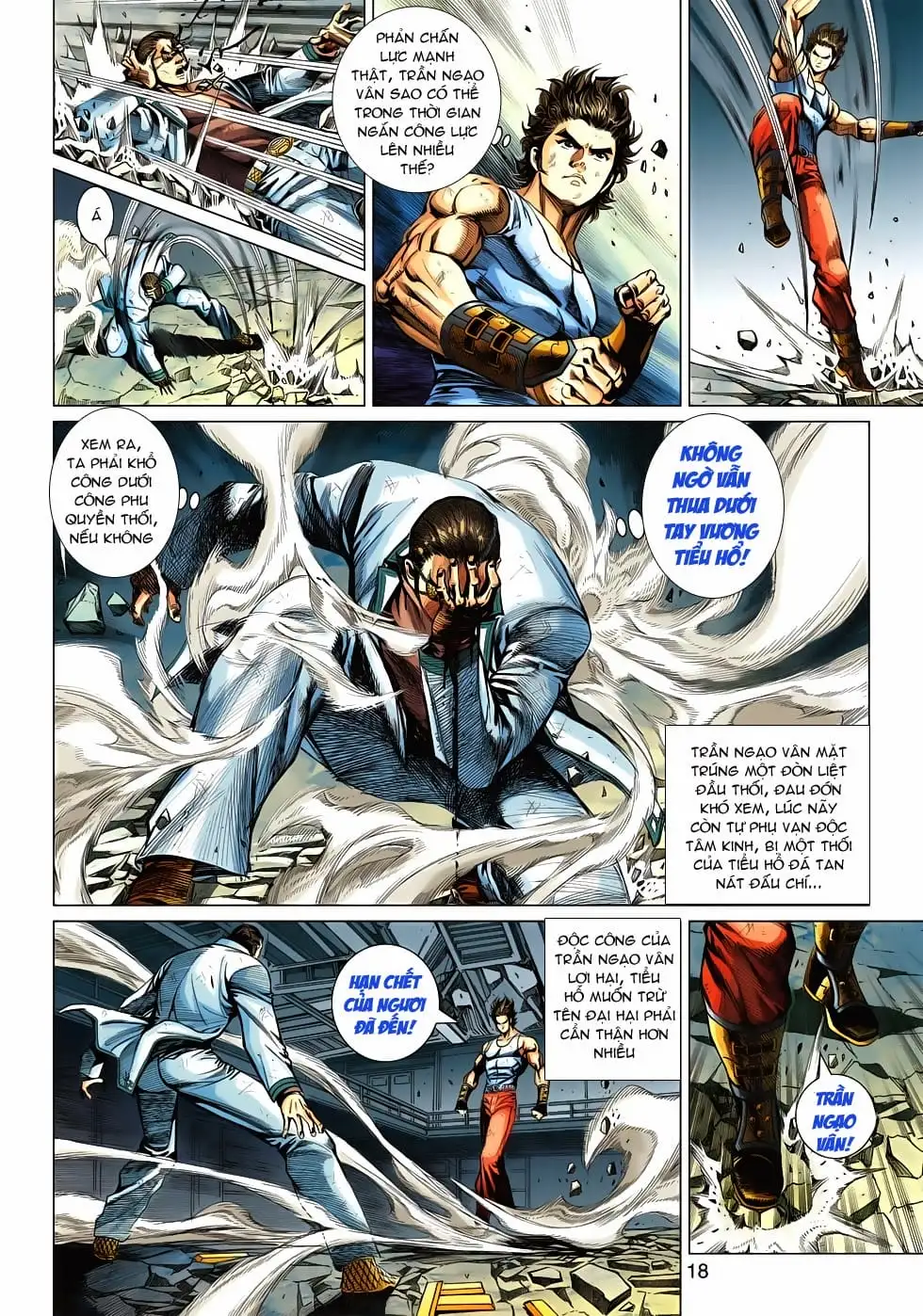 Truyện Tranh Tân Tác Long Hổ Môn trang 4