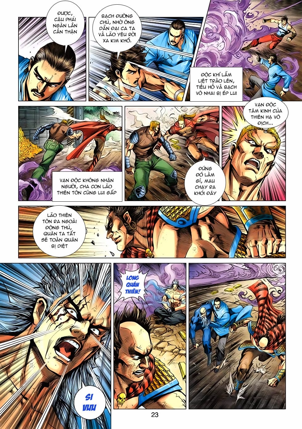 Truyện Tranh Tân Tác Long Hổ Môn trang 4