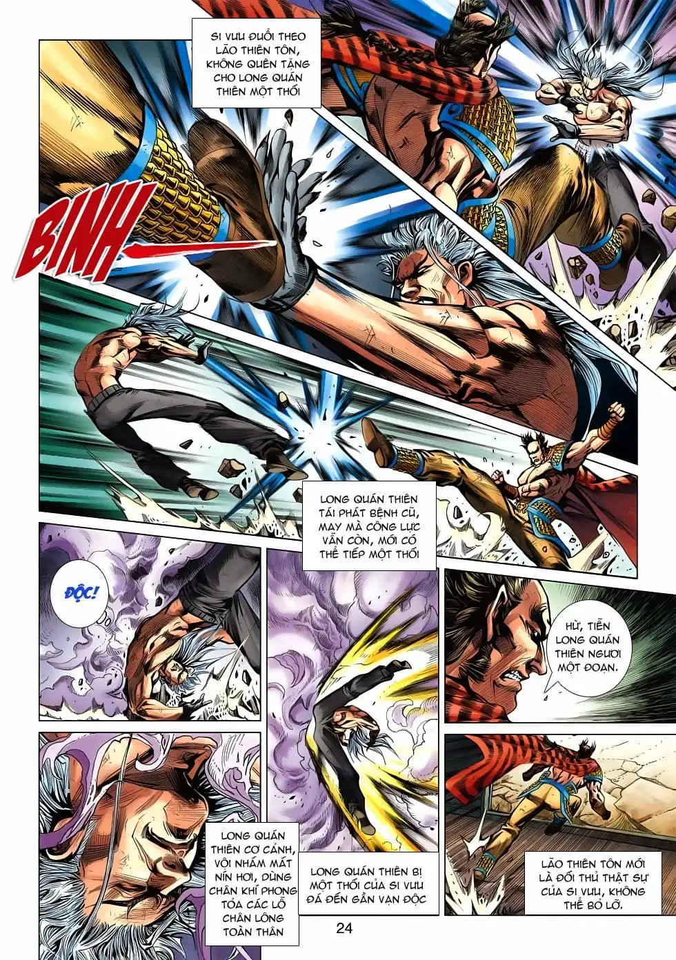 Truyện Tranh Tân Tác Long Hổ Môn trang 4