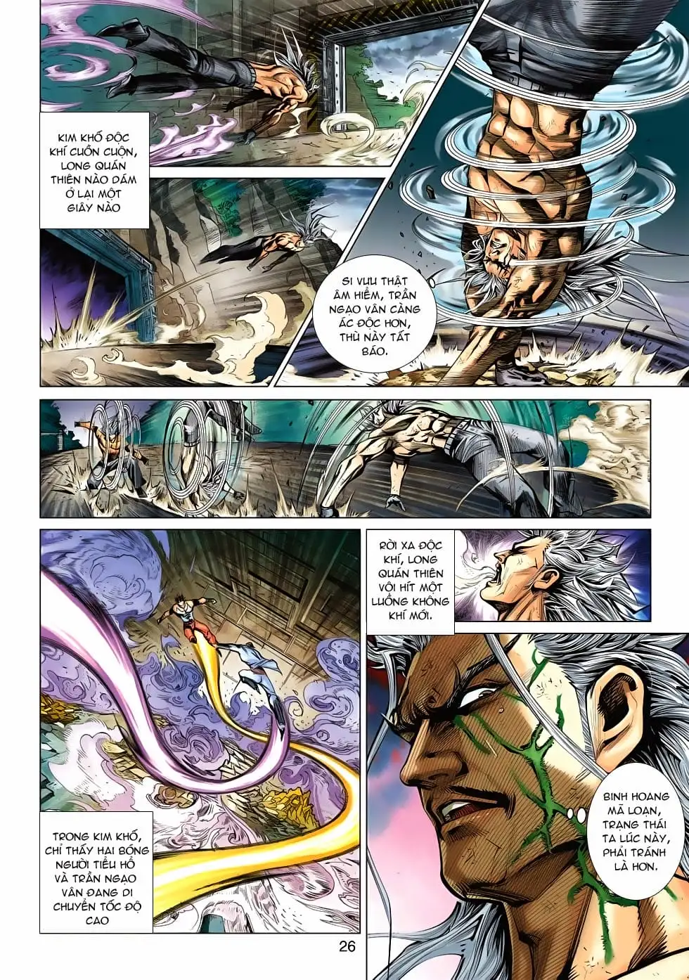 Truyện Tranh Tân Tác Long Hổ Môn trang 4