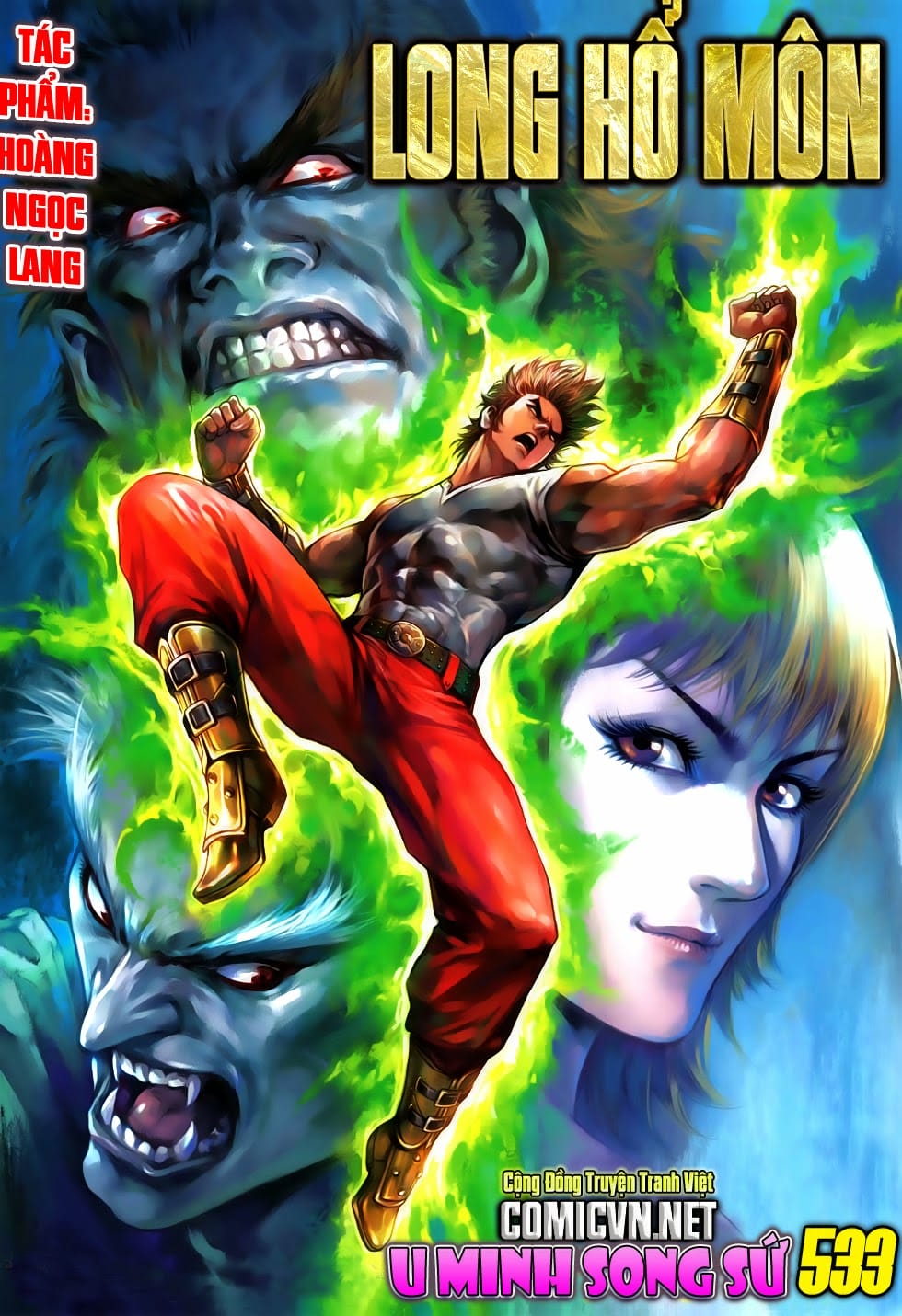 Truyện Tranh Tân Tác Long Hổ Môn trang 4