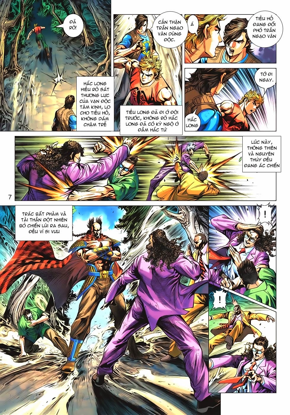 Truyện Tranh Tân Tác Long Hổ Môn trang 4
