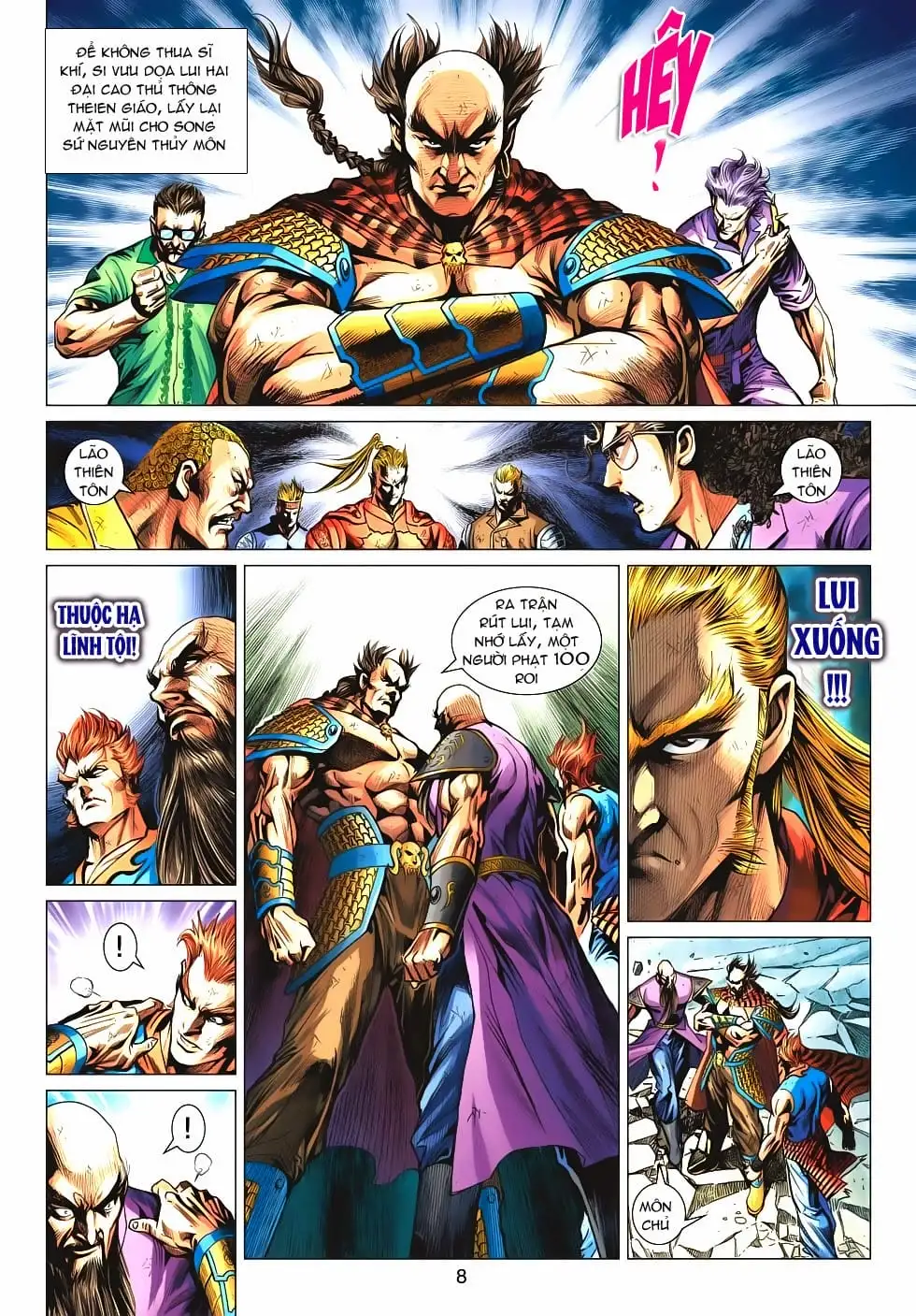 Truyện Tranh Tân Tác Long Hổ Môn trang 4