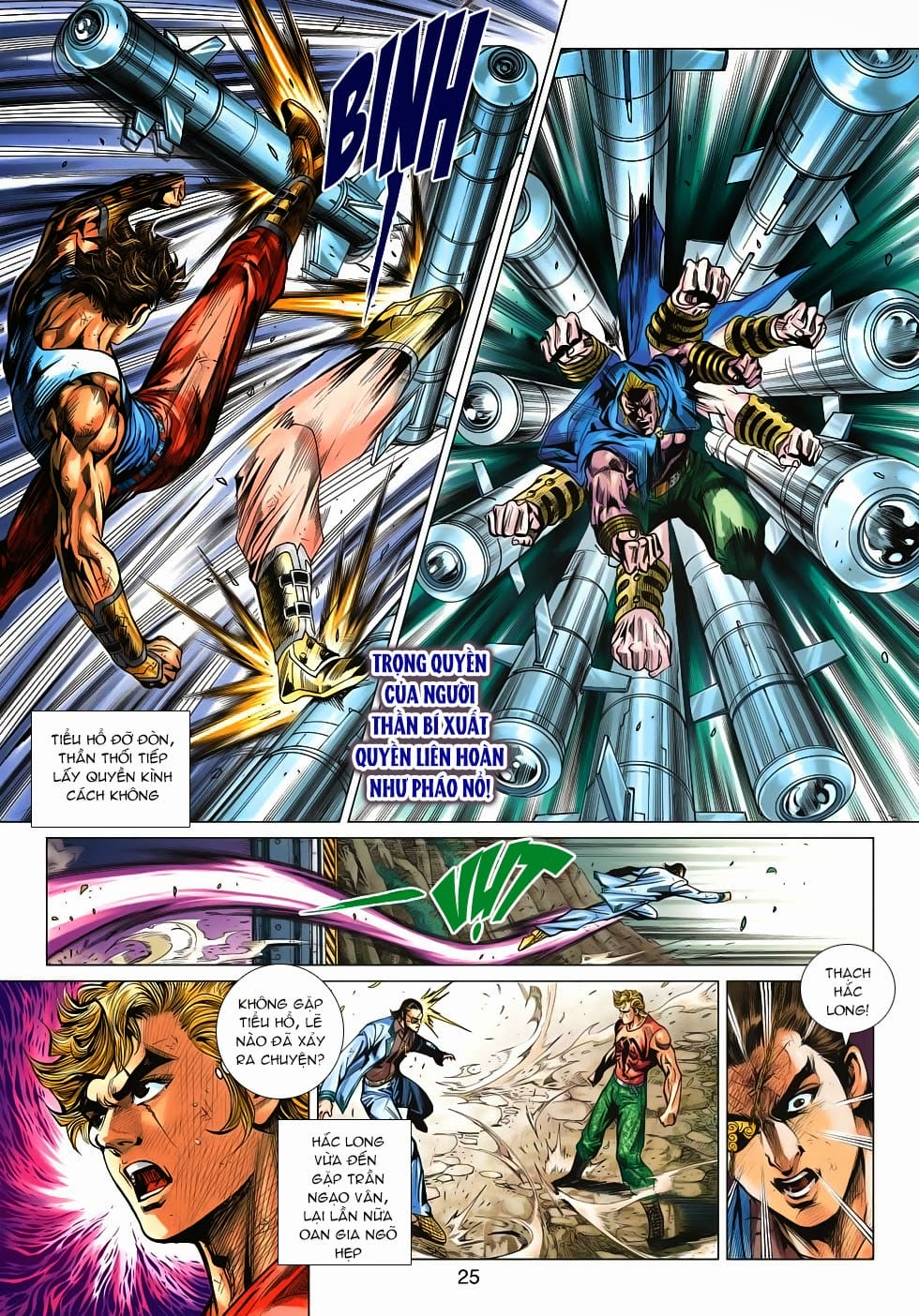 Truyện Tranh Tân Tác Long Hổ Môn trang 4