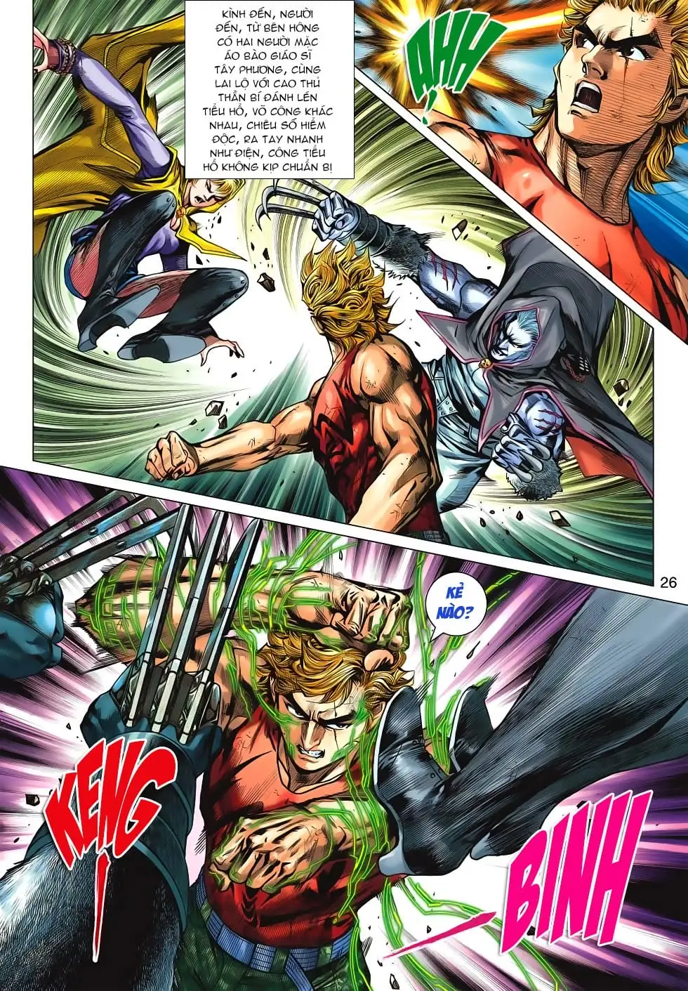 Truyện Tranh Tân Tác Long Hổ Môn trang 4