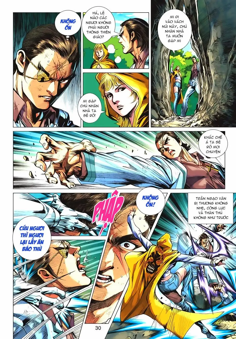 Truyện Tranh Tân Tác Long Hổ Môn trang 4