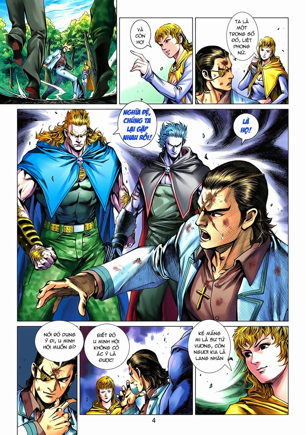 Truyện Tranh Tân Tác Long Hổ Môn trang 4