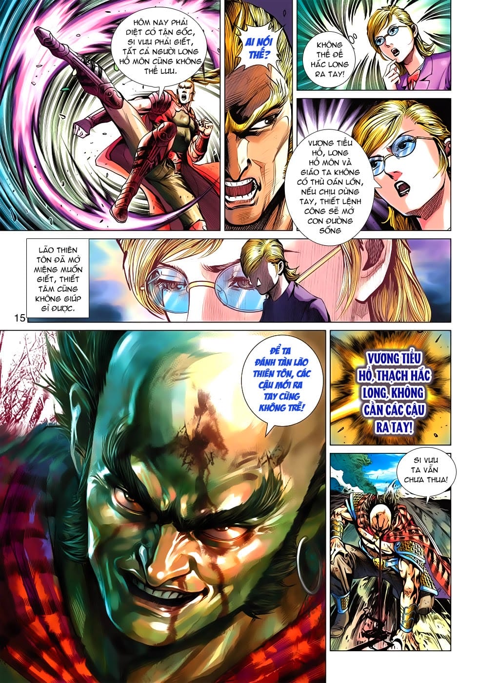 Truyện Tranh Tân Tác Long Hổ Môn trang 4