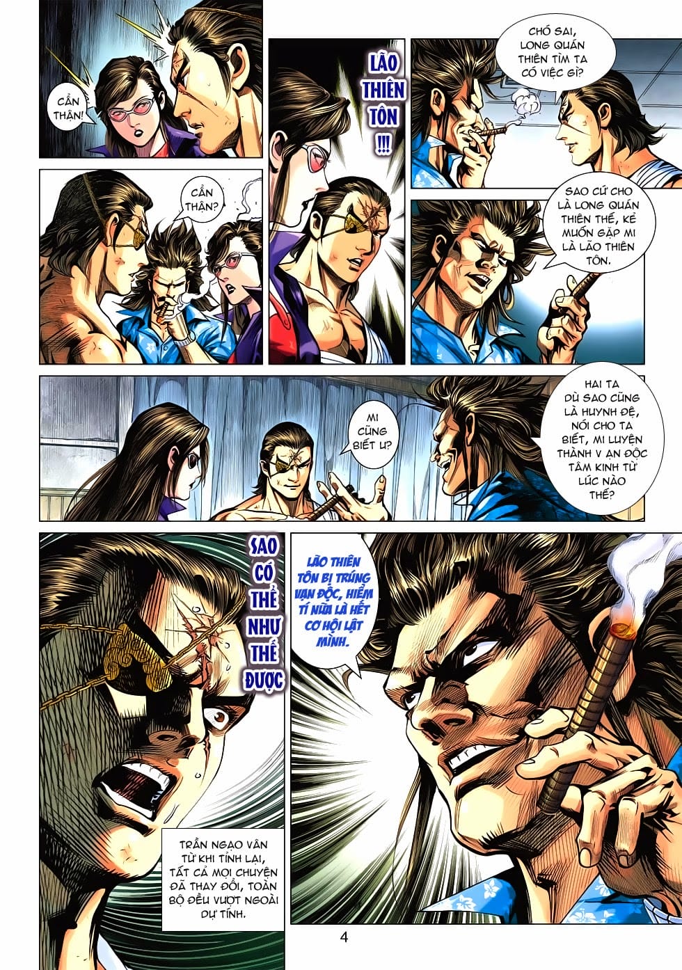 Truyện Tranh Tân Tác Long Hổ Môn trang 4