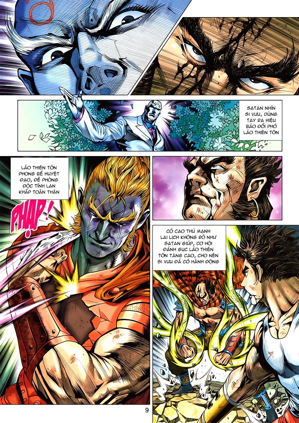 Truyện Tranh Tân Tác Long Hổ Môn trang 4