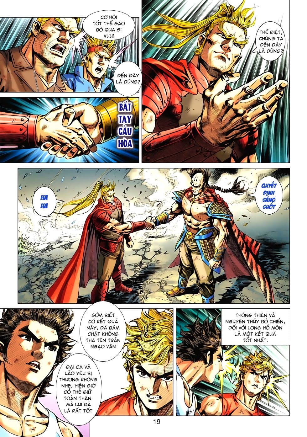 Truyện Tranh Tân Tác Long Hổ Môn trang 4