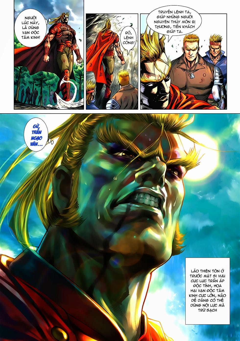 Truyện Tranh Tân Tác Long Hổ Môn trang 4