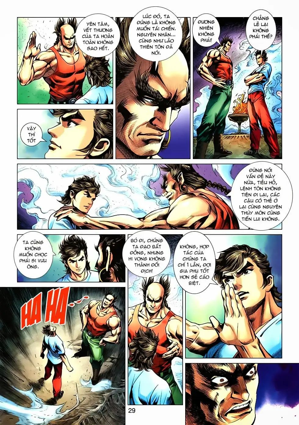 Truyện Tranh Tân Tác Long Hổ Môn trang 4